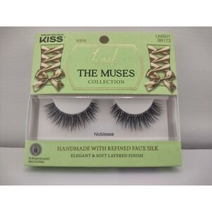 KISS Lash Couture The Muses Collection False Eyelashes - Noblesse,‎ Black.